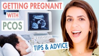 PCOS How To GET PREGNANT Naturally Tips amp Advice [upl. by Jilly5]