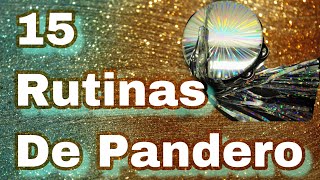 Tutorial de 15 Rutinas de Pandero [upl. by Tailor]