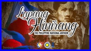 The Official Philippine National Anthem  quotLupang Hinirangquot [upl. by Ecirahc]