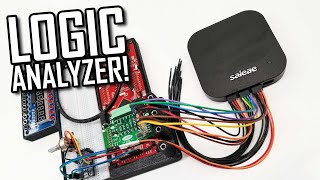 Saleae Logic Pro Logic Analyzer  Unboxing and first tests [upl. by Gareri]