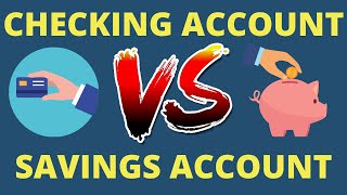 Checking vs Savings Accounts [upl. by Gunnar]