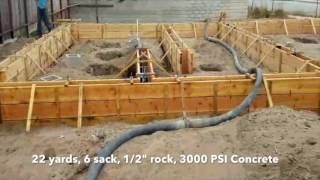 Concrete Stem Wall Foundation [upl. by Merrow]