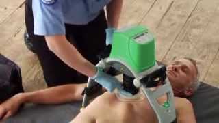 Lucas CPR device  In Service Training Video  2013 [upl. by Eidnil]