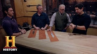 Forged in Fire Claymore Deliberation Round 2 S2 E3  History [upl. by Nassi]