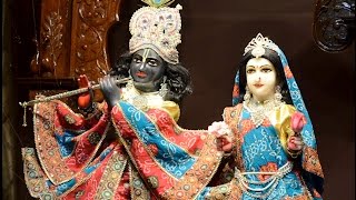 Namo Om Vishnu Padaya Deities at Hare Krishna Temple Toronto [upl. by Dnomaid230]