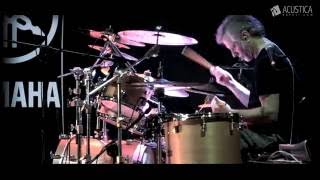 Dave Weckl drum clinic at ACUSTICANAPOLI [upl. by Oicnaneb]