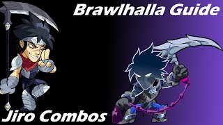 Brawlhalla Guide  Easy Jiro Combos [upl. by Yrrum270]