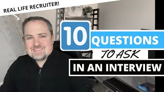 10 Questions to Ask The Interviewer In Your Job Interview Interview Prep Tips [upl. by Luedtke353]