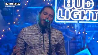 Post Malone  I Fall Apart Live From The Bud Light x Post Malone Dive Bar Tour Nashville [upl. by Glaser]