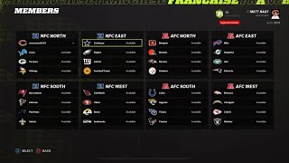 How To Create A League With Friends In Madden 22 Franchise [upl. by Montagu]