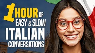 Learn ITALIAN A 1HOUR Beginner Conversation Course for daily life  OUINOcom [upl. by Ssepmet175]