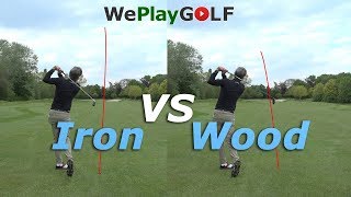 Iron swing vs fairway wood swing differences explained [upl. by Gut153]