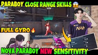 Nova Paraboy new sensitivityFull Gyro 😱Nova Paraboy Close Range Skills in TDM  Nova Paraboy [upl. by Rebah]