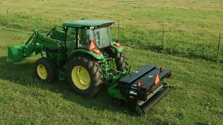 Restore pasture using overseeder  John Deere Tips Notebook [upl. by Hiroshi]