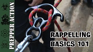 Rappelling basics 101 [upl. by Elleirua29]