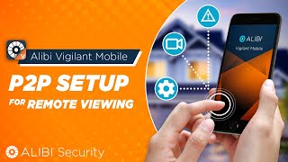 Alibi Vigilant P2P Mobile Setup for Remote Viewing [upl. by Stanhope922]