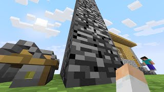 I secretly cheated with a TINY BUILD MOD in a building competition [upl. by Hunt]