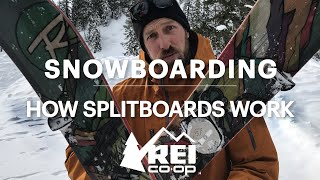 How Splitboards Work  REI [upl. by Acnaib136]