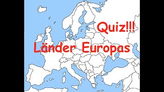 Teste Dein Wissen Quiz der Länder und Hauptstädte Europas CampC [upl. by Nynnahs339]