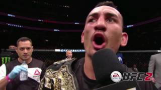 UFC 206 Max Holloway and Anthony Pettis Octagon Interview [upl. by Garth]