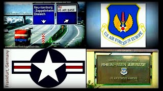 See RheinMain US Air Force Base Germany 2021 WoW [upl. by Ridglee565]