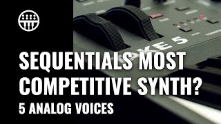 Sequential Take 5  Their most competitive analog poly synth yet  Superbooth 2021  Thomann [upl. by Risay]