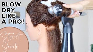 How To Blow Dry Style Like a Pro [upl. by Inman]