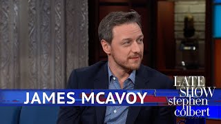 James McAvoy Says Saoirse Ronan Influenced Glass [upl. by Ela240]