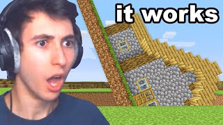 Minecraft Build Hacks That Actually Work [upl. by Swee931]