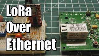 LoRa Over Ethernet  Lantronix Xport [upl. by Casavant]