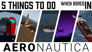 5 Things to Do When Bored in Aeronautica [upl. by Adlig]