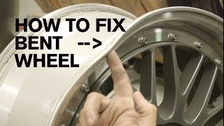 How to Properly Repair a Bent Wheel [upl. by Neelsaj]