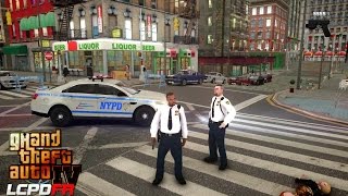 GTA 4  LCPDFR  EPiSODE 45  NYPD FORD UNMARKEDNYPD CAPTAIN PATROL [upl. by Oriaj]