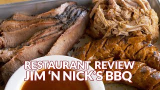 Restaurant Review  Jim N Nicks BBQ  Atlanta Eats [upl. by Jakie]