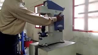 ROCKWELL HARDNESS TESTING MACHINE IN हिन्दी [upl. by Ardaed]