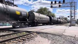 Norfolk southern eastbound at Lockland OH this was cool [upl. by Inram]