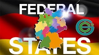 STATES Bundesländer of GERMANY EXPLAINED Geography Now [upl. by Alyar]