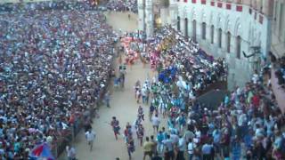 Palio Horse Race in Siena 2009 [upl. by Grous]