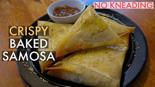 Filo Pastry Samosas Recipe  Vegan Indian Snack Recipe [upl. by Gnourt]