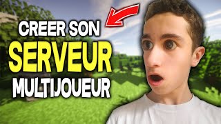 Créer un serveur MINECRAFT GRATUIT en multijoueur  2021 [upl. by Stortz189]