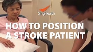 How To Position A Stroke Patient [upl. by Aspasia804]