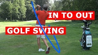 HOW TO SWING IN TO OUT  2 simple drills for a better golf swing [upl. by Boggs435]