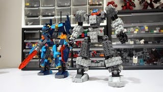 Lego Mech Suit Tutorial Titan Mech Suit [upl. by Martelli]