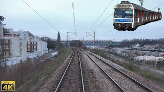 4K Cabride Cergy le Haut  Paris SaintLazare en Z6400 [upl. by Aneral]