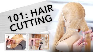 101 Learning the Basics of Haircutting  Kenra Professional [upl. by Eibrad484]