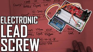 Lathe Electronic Leadscrew Part 2 Gear Ratio Calculations [upl. by Eadwina]