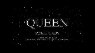 Queen  Sweet Lady Official Lyric Video [upl. by Jameson913]