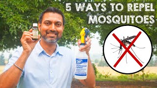 5 Natural Ways to Repel Mosquitoes [upl. by Akehsal]