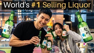 The Worlds 1 Selling Liquor  SOJU in KOREA [upl. by Samohtnhoj]