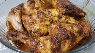 Cuisses de poulet rôties au four avec une superbe marinade [upl. by Llehctim]